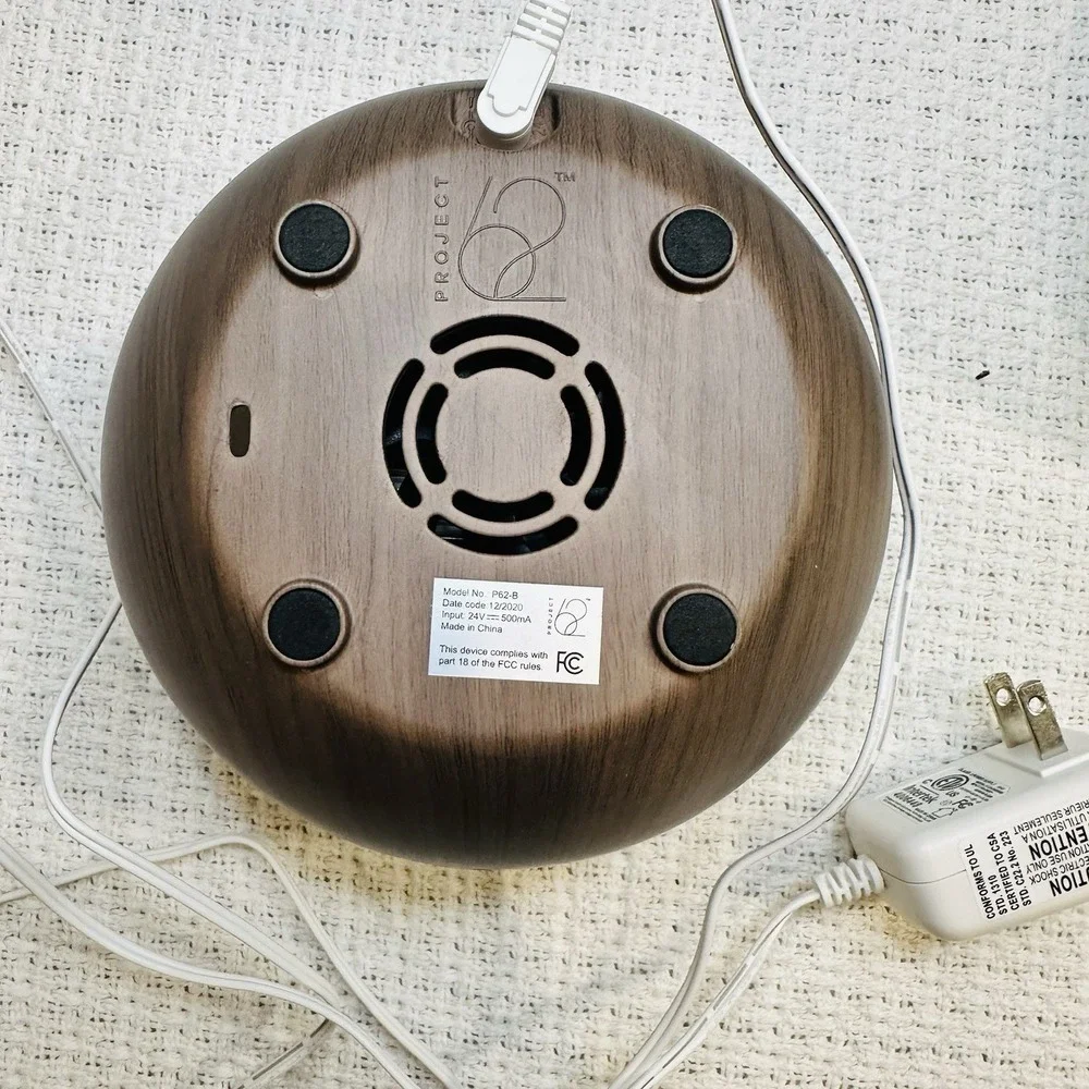 Ultrasonic Essential Oil Diffuser 3.39 Fl Oz Project 62 Modern Wood grain Design